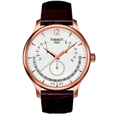 Tradition ur - Brun/rosa guld fra Tissot