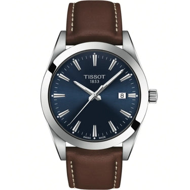 Gentleman ur - Brun/blå fra Tissot