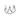 W Alphabet Ring - Sølv