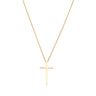 Cross Halskæde - Forgyldt fra Samie