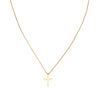 Cross Halskæde - Forgyldt fra Samie