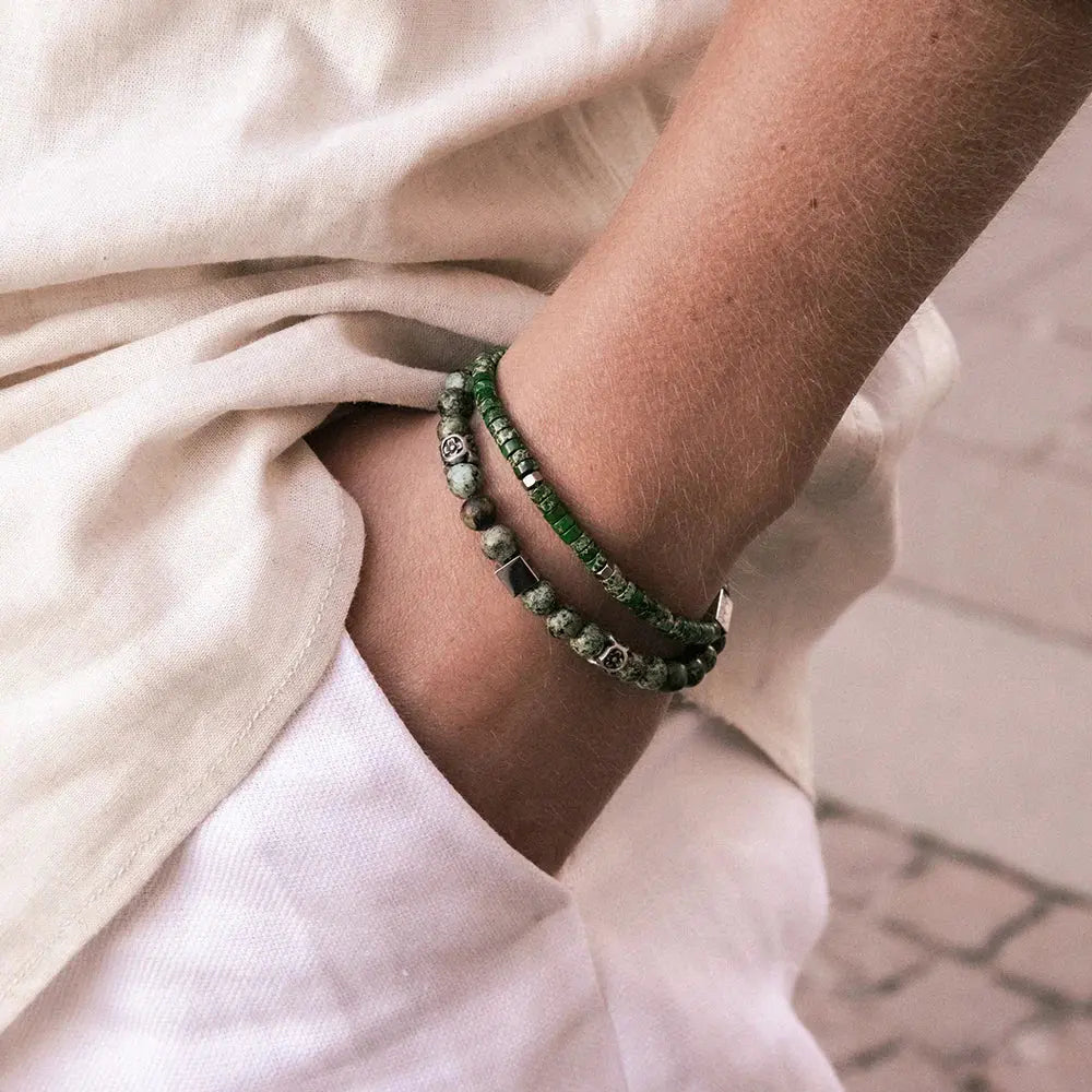 Nohr Armbånd - Grøn fra Samie