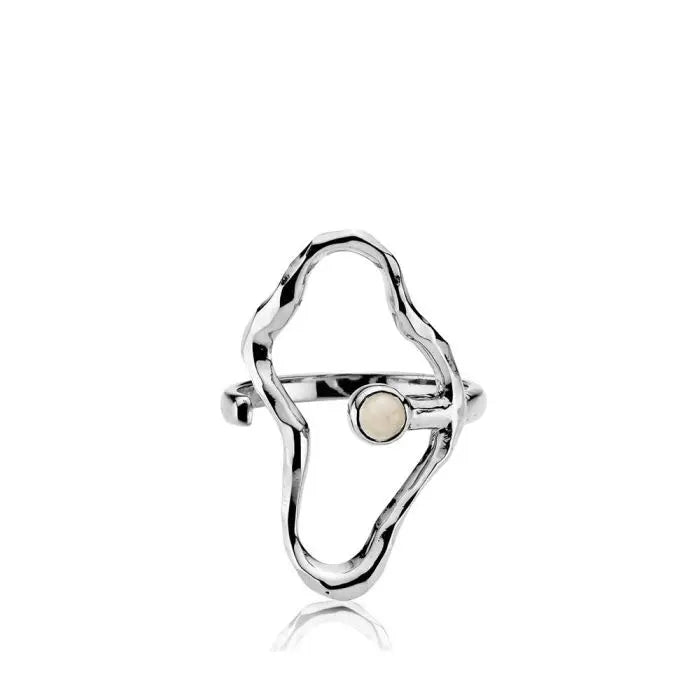 Bentsen Ring (One Size) - Sølv fra Sistie