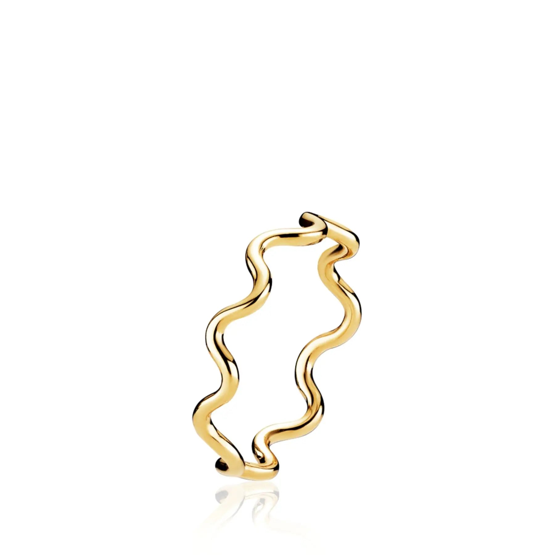 Young One Snake ring - Forgyldt fra Sistie