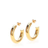 Aura Hoops Medium - Forgyldt fra Sistie 2nd