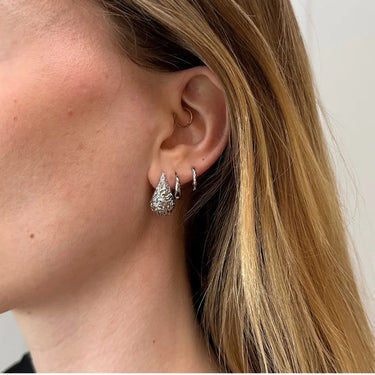 Drops - Øreringe Stål