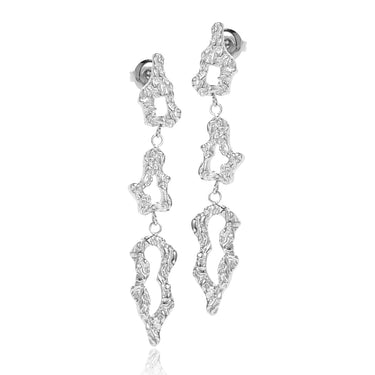 Echo Øreringe - Stål