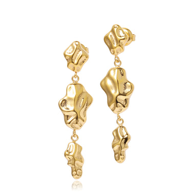 Aria - Øreringe Forgyldt