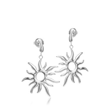 Sirena Øreringe - Stål