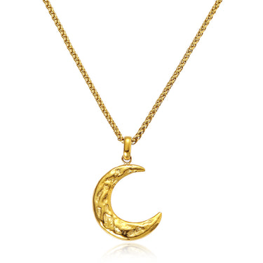 Sirena Halskæde - Forgyldt Stål