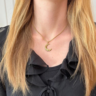 Sirena Halskæde - Forgyldt Stål