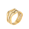 Wavy Ring - Forgyldt fra Sistie 2nd